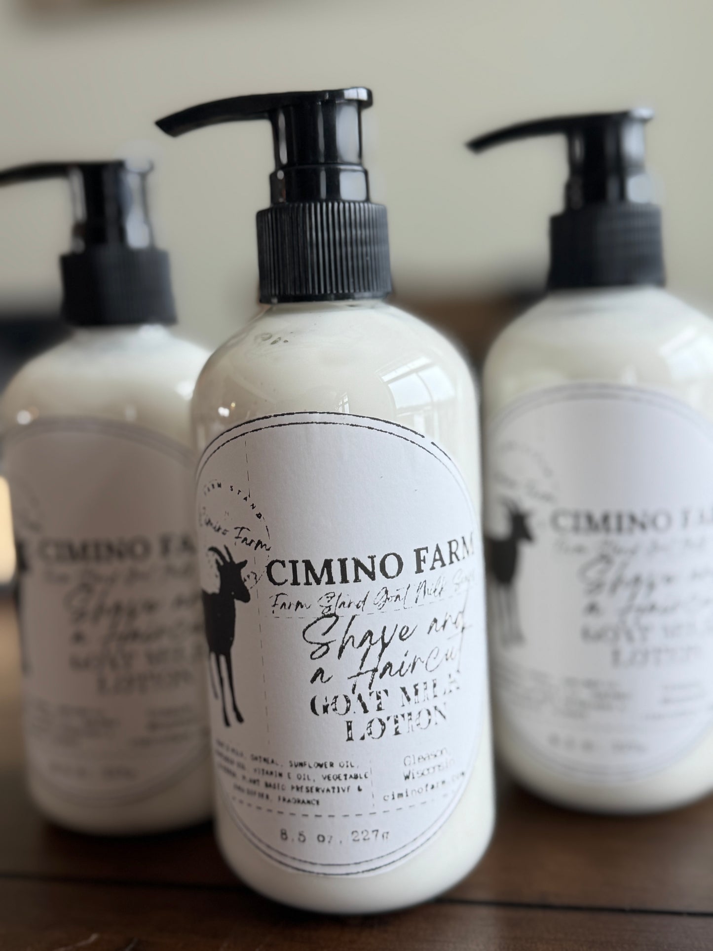 Shave and a Haircut Goat Milk Lotion 8.5oz Bottle