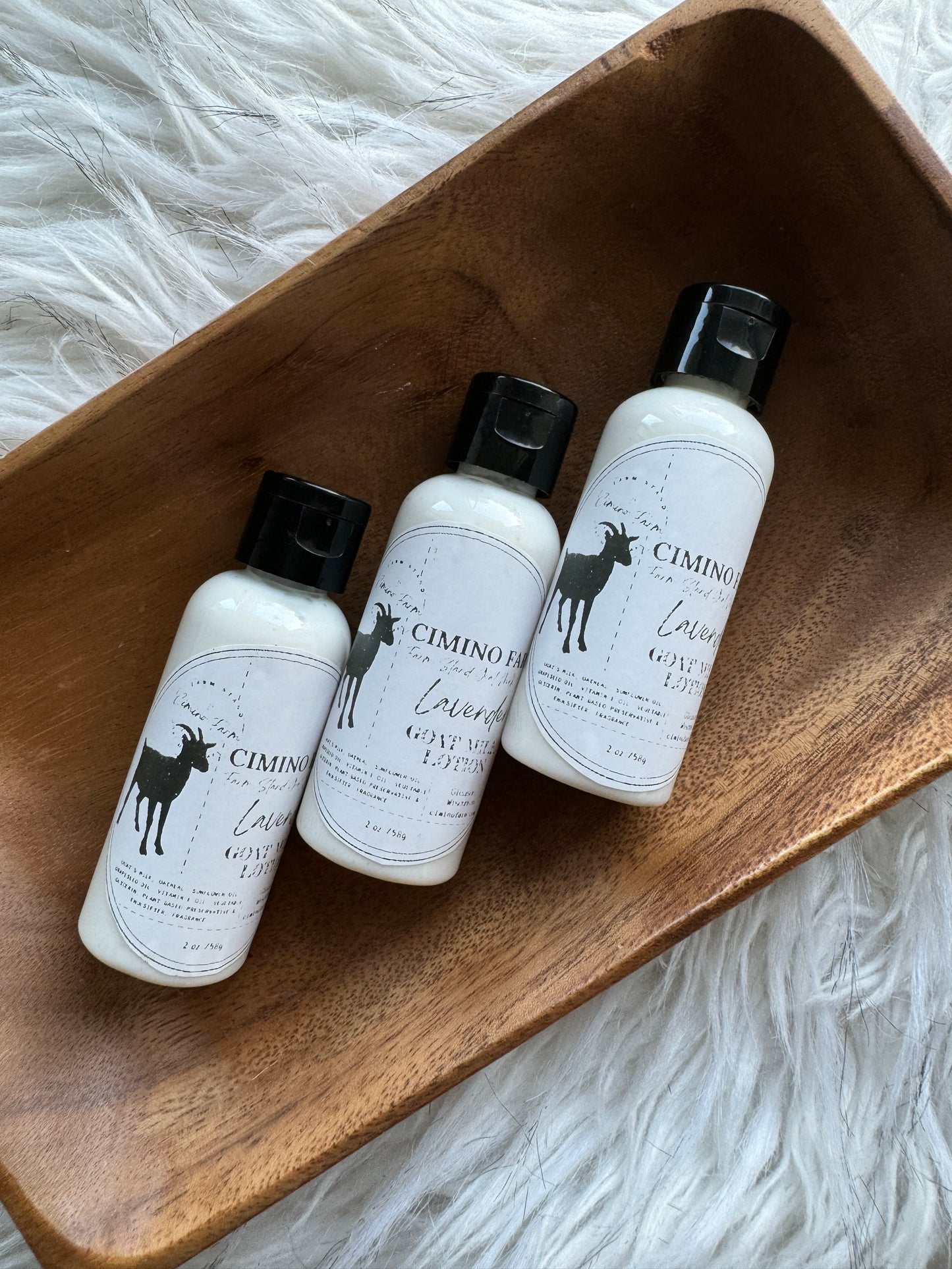 Lavender Goat Milk Lotion 2oz Bottle