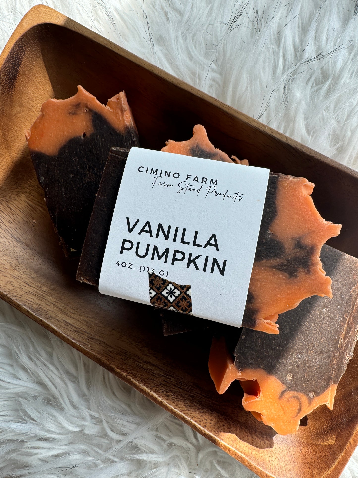 Vanilla Pumpkin Goat Milk Soap