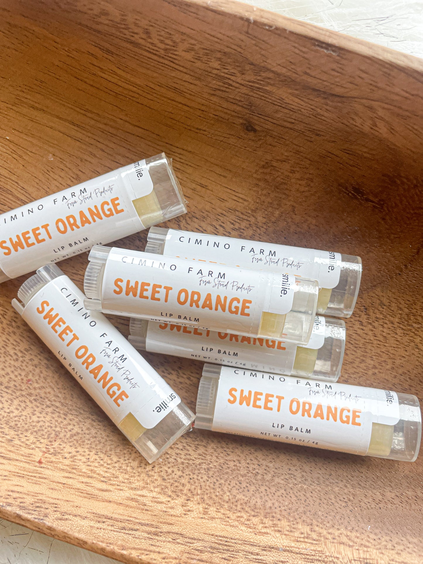 Sweet Orange Lip Balm