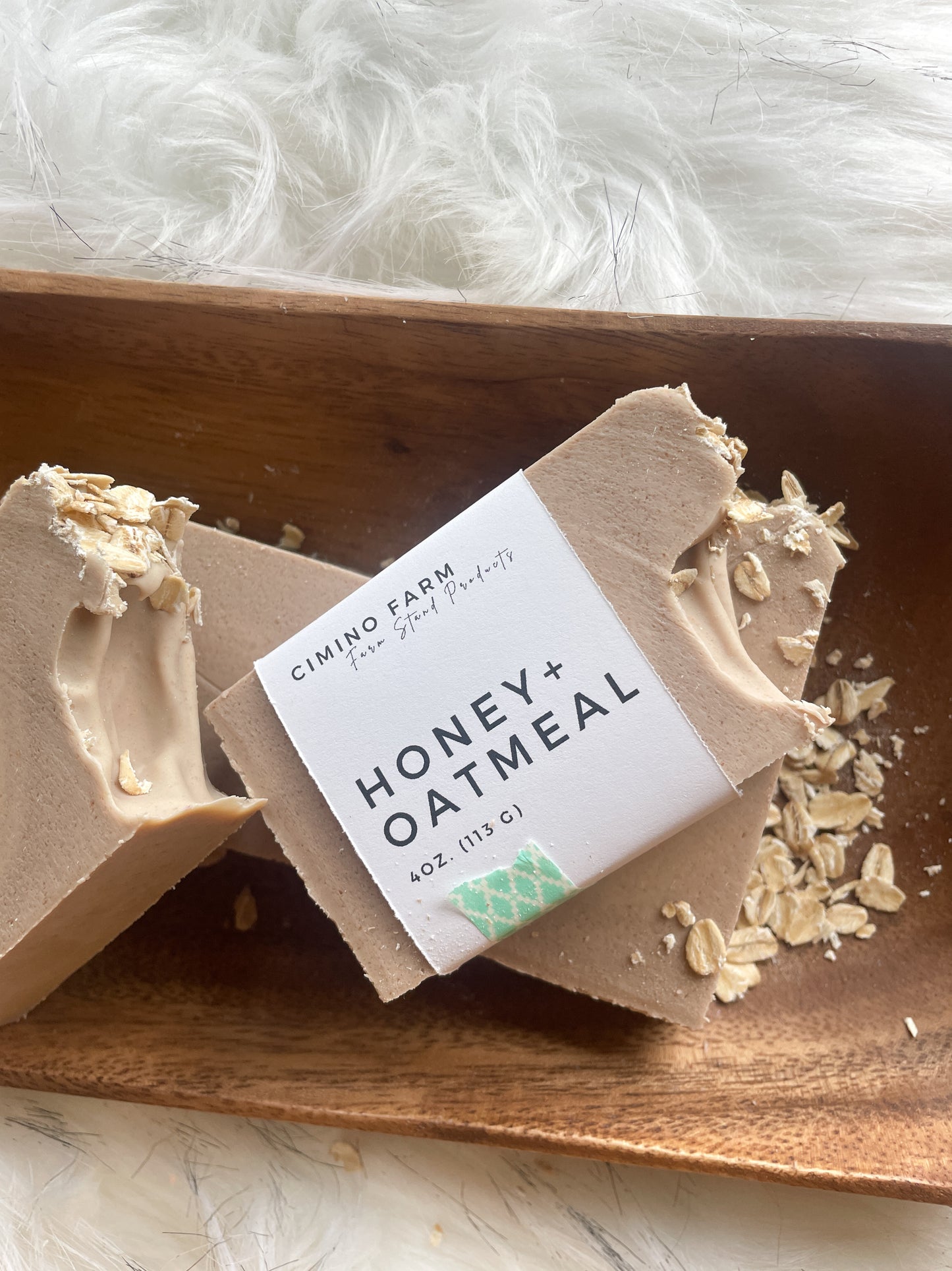 Oatmeal Milk and Honey Goat Milk Soap