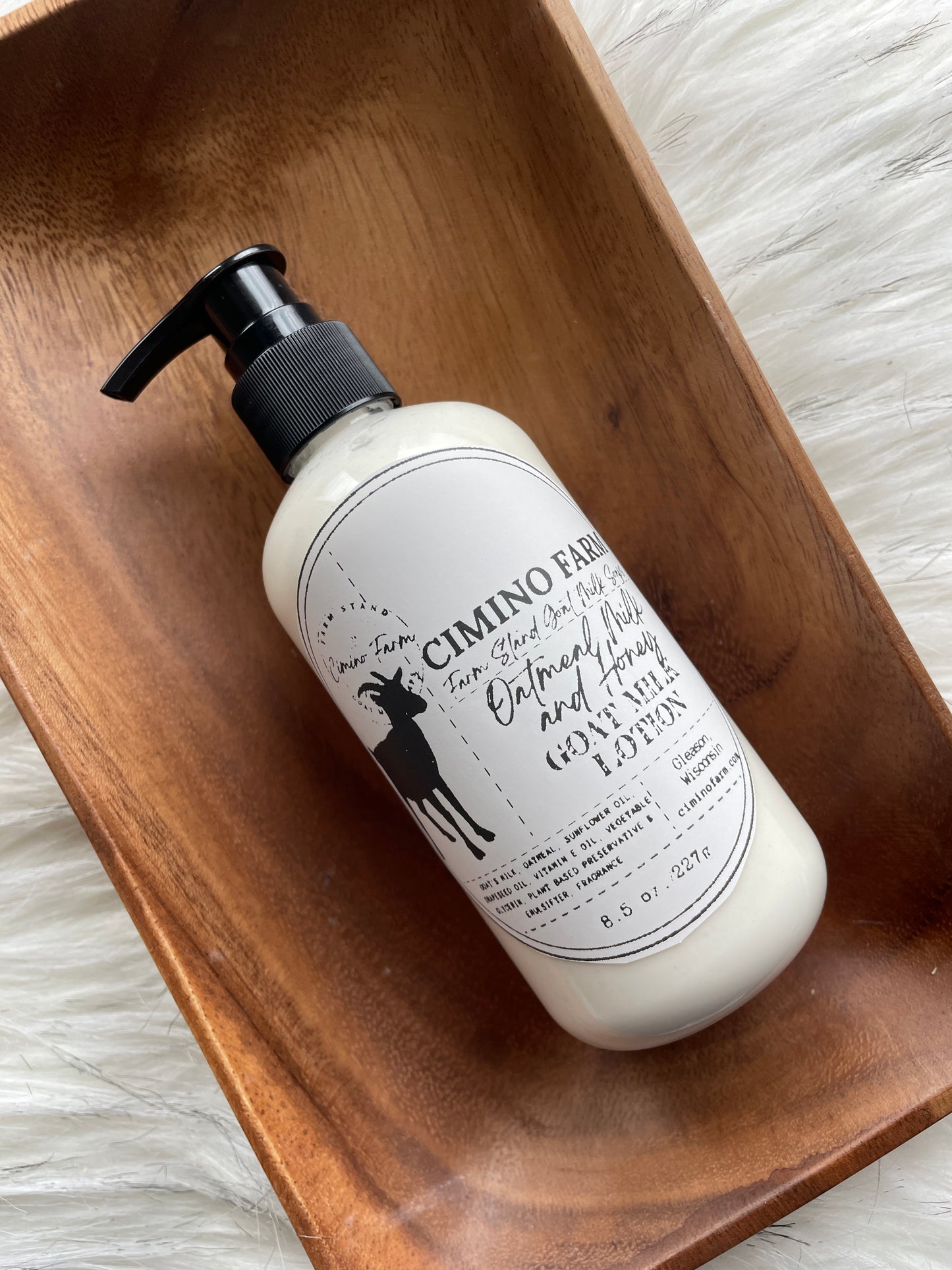 Oatmeal Milk & Honey Goat Milk Lotion 8.5oz Bottle