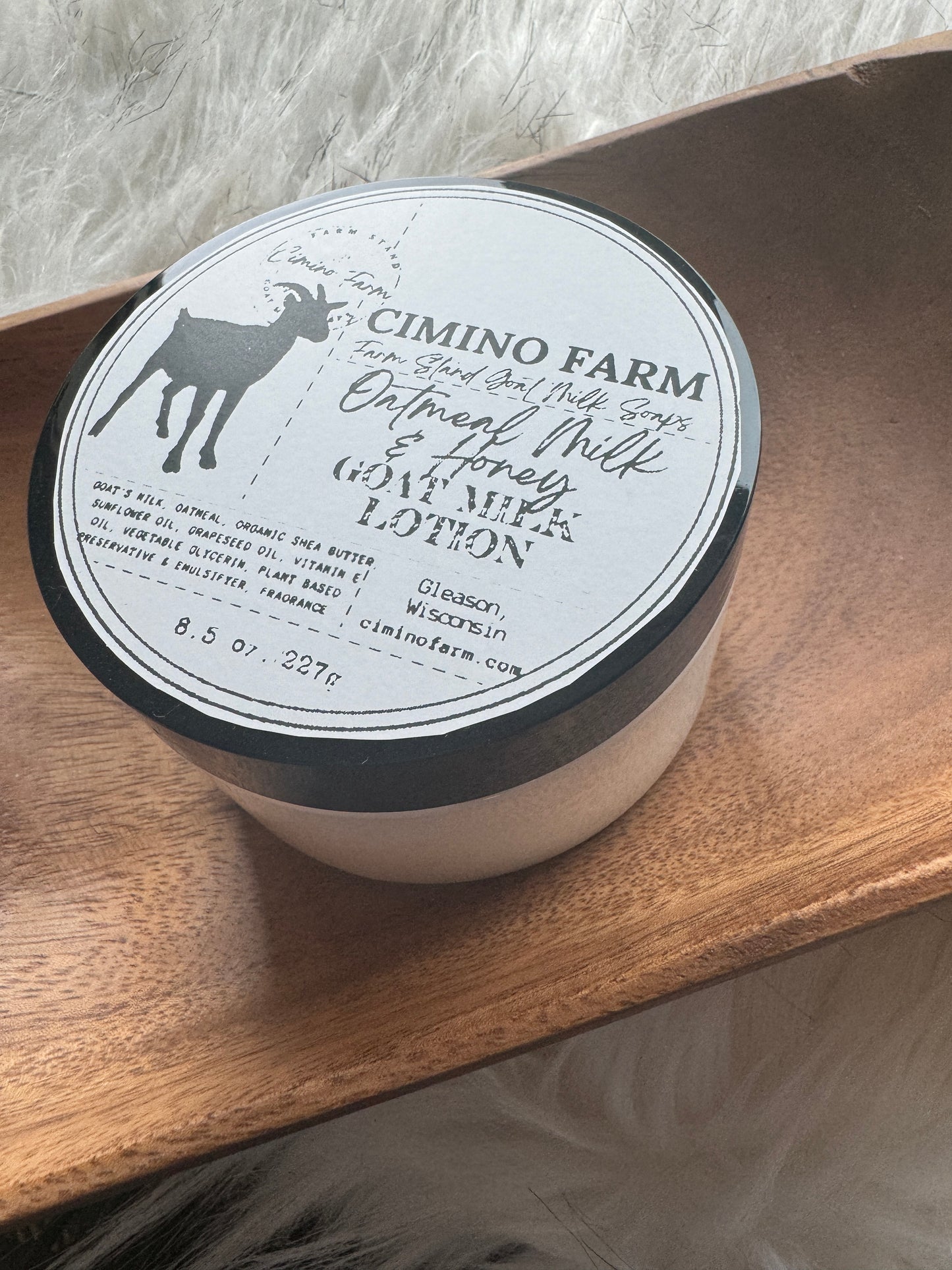 Oatmeal Milk & Honey Goat’s Milk Lotion 8.5oz Tub