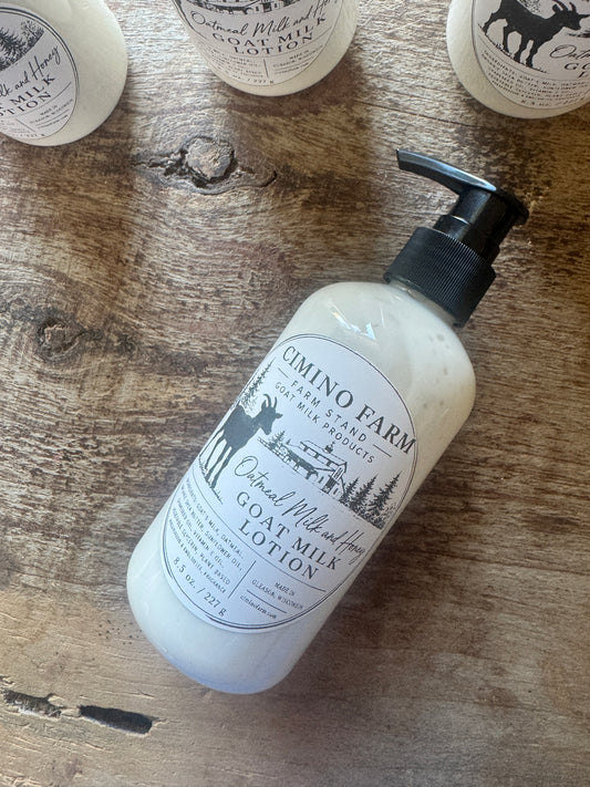 Oatmeal Milk & Honey Goat Milk Lotion 8.5oz Bottle
