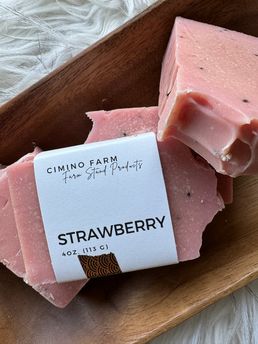 Strawberry Goat Milk Soap