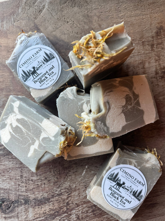 Bergamot + Black Tea Goats Milk Soap