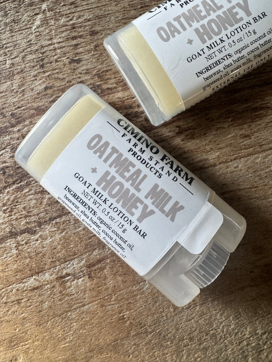 Oatmeal Milk & Honey Goat Milk Solid Lotion Bar