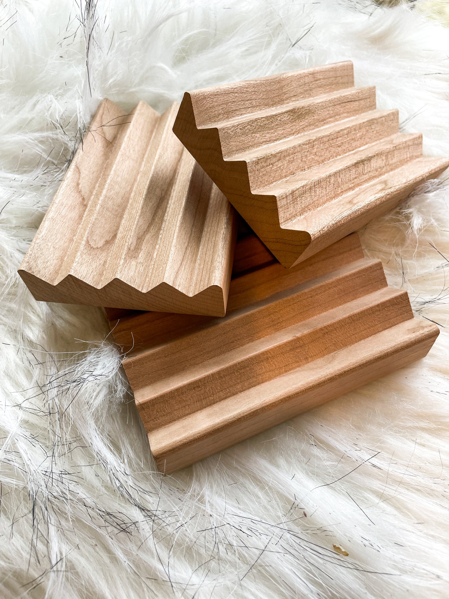 Natural Wooden Soap Dish