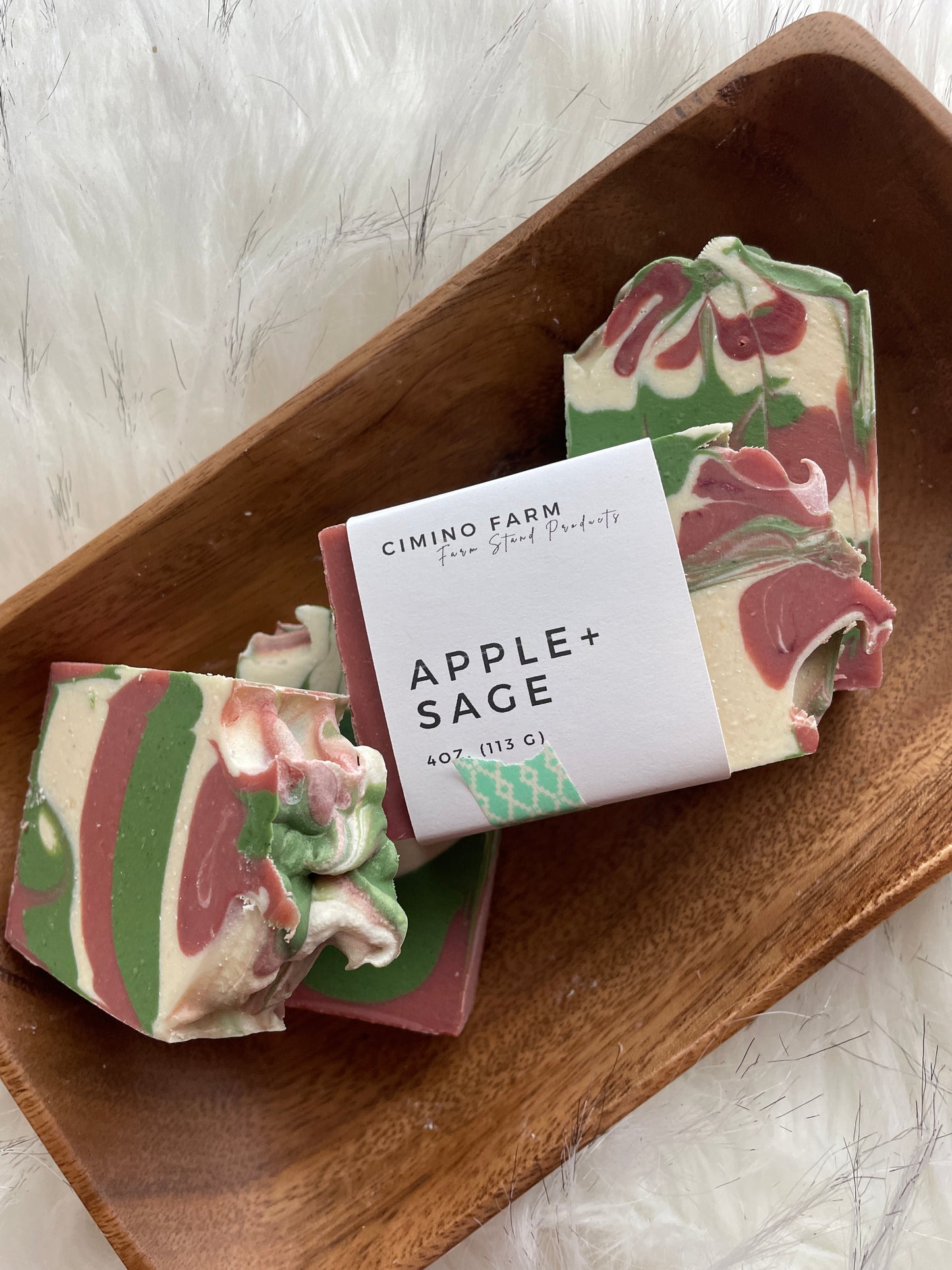 Apple + Sage Goat Milk Soap