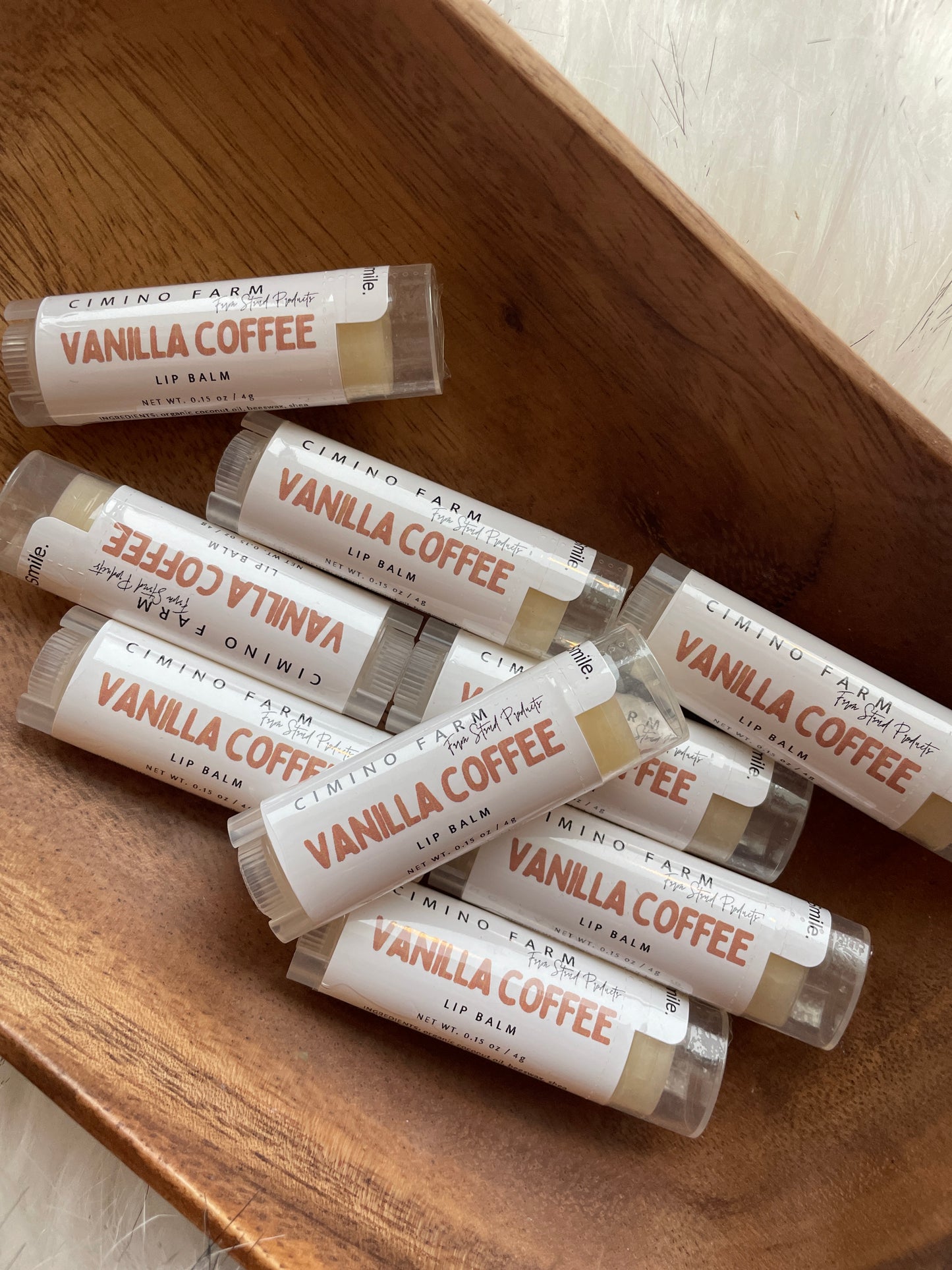 Vanilla Coffee Lip Balm