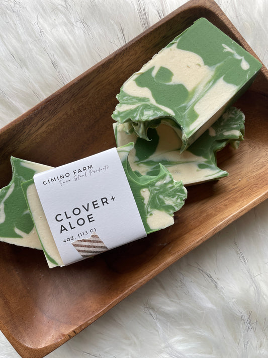 Clover and Aloe Goat Milk Soap