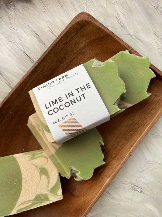 Lime in the Coconut Goat Milk Soap