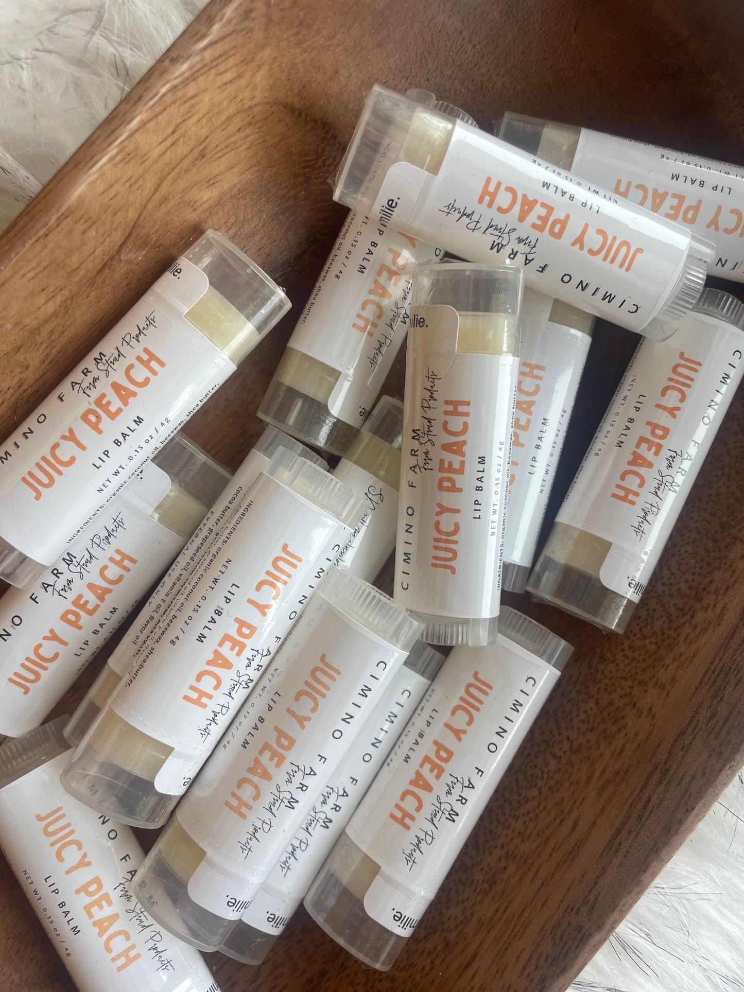 Juicy Peach Lip Balm